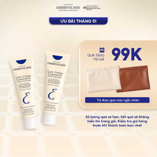  Combo 2 Kem Dưỡng Ẩm Phục Hồi Embryolisse Lait Creme Concentre 30ml 