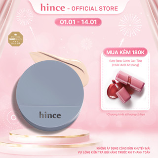  Cushion lì kiềm dầu thuần chay hince Second Skin Mesh & Matte Cushion 12g 