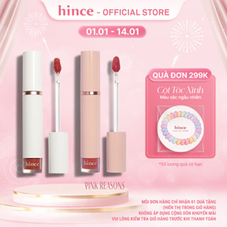  Son tint bóng mỏng nhẹ lâu trôi hince Mood Enhancer Water Liquid Glow 4ml 