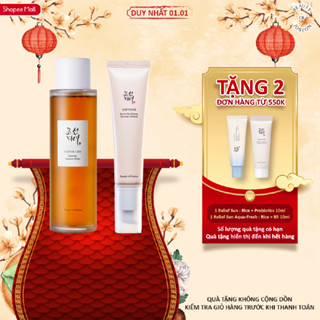  Combo Beauty Of Joseon Toner Ginseng Essence Water 150ml & Kem mắt Revive Eye Serum Ginseng + Retinal 30ml 