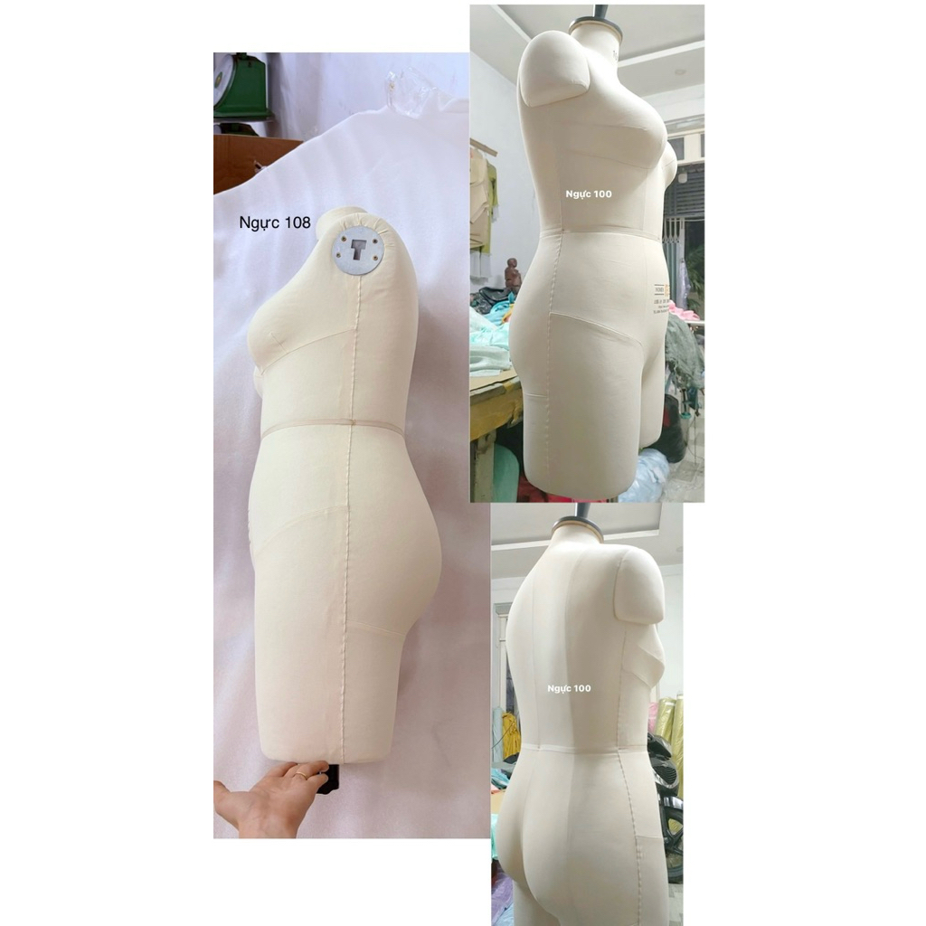 Manocanh thiết kế Beifu - NỮ - SIZE LỚN (dáng nữ trẻ, cỡ lớn nhưng không phải bigsize)