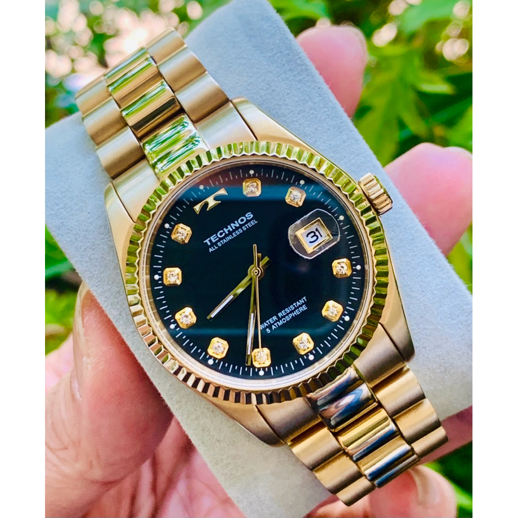 ĐỒNG HỒ TECHNOS LUXURY DÙNG LƯỚT NHƯ MỚI