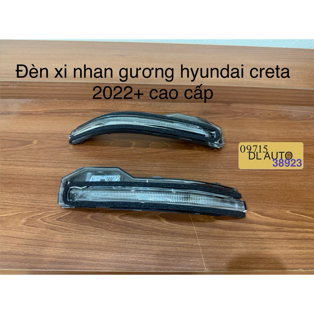 2 Chiếc Đèn xi nhan gương hyundai creta 2022+ cao cấp 87614-i7000 87624-i7000