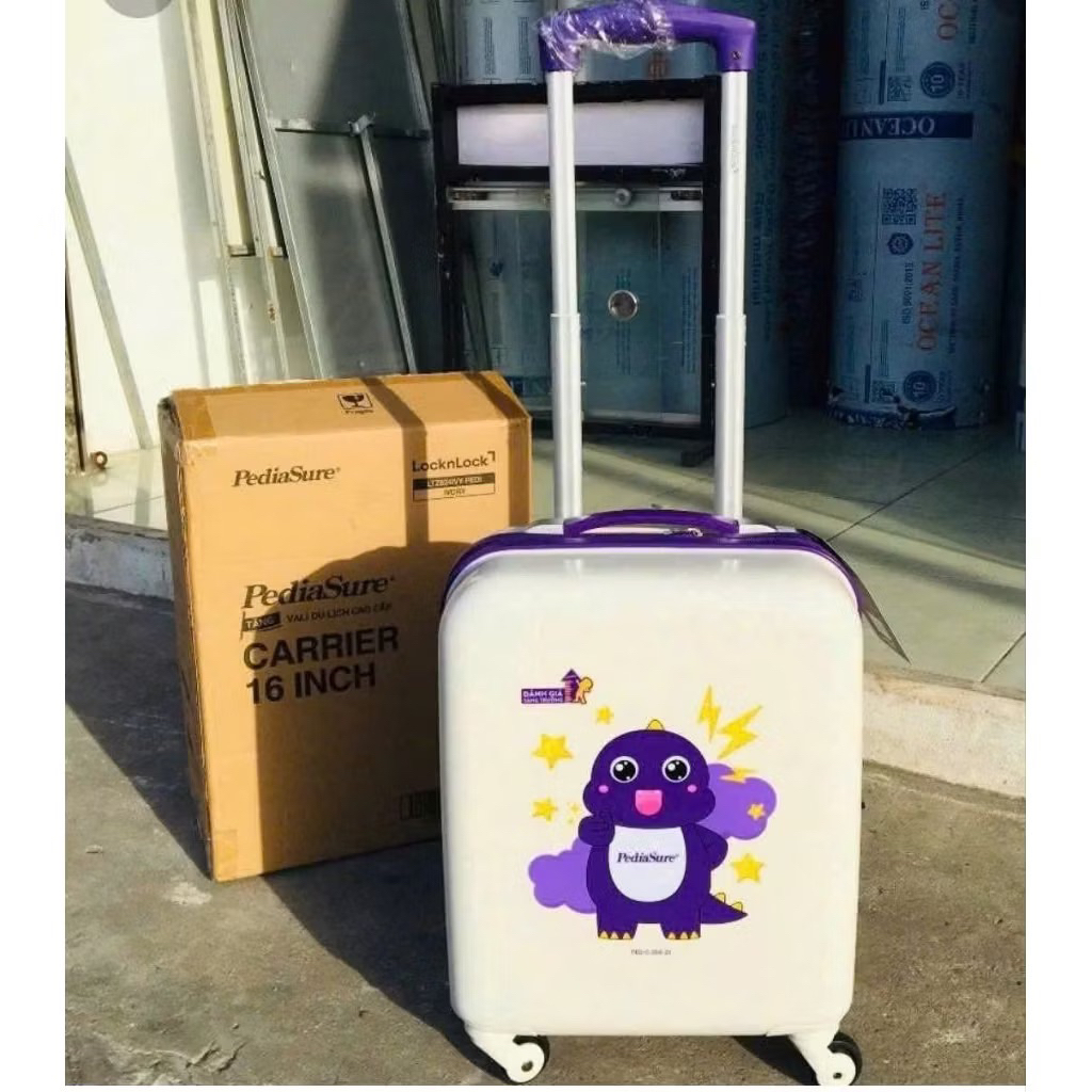 Vali trẻ em 16inch chính hãng Lock and Lock