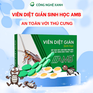  Thuốc diệt gián sinh học AMB Viện Hàn lâm khoa học Việt Nam diệt tận gốc tất cả các loại gián hiệu quả an toàn. 