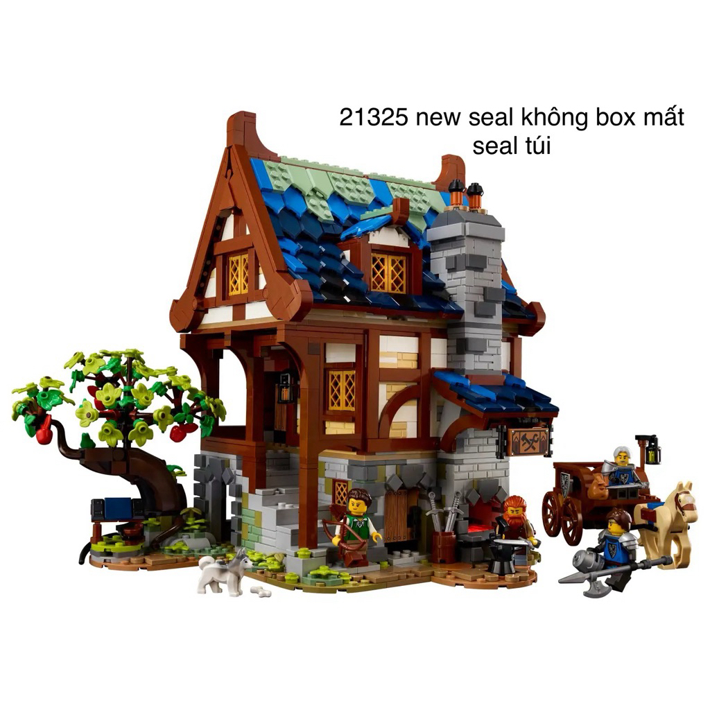 Đồ chơi mô hình sưu tầm 21325 nhà rèn