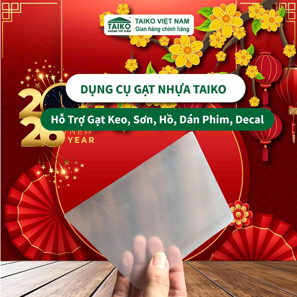 [Siêu Rẻ]Gạt Nhựa TAIKO - Dụng Cụ Hỗ Trợ Gạt Keo, Sơn, Hồ, Dán Phim, Decal Trang Trí Xe, Miếng Dán C
