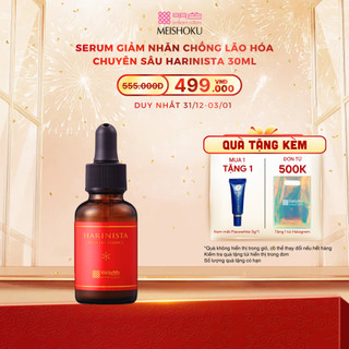  Tinh Chất Tế Bào Gốc Táo Chống Lão Hóa Chuyên Sâu MEISHOKU Harinista 30ML 
