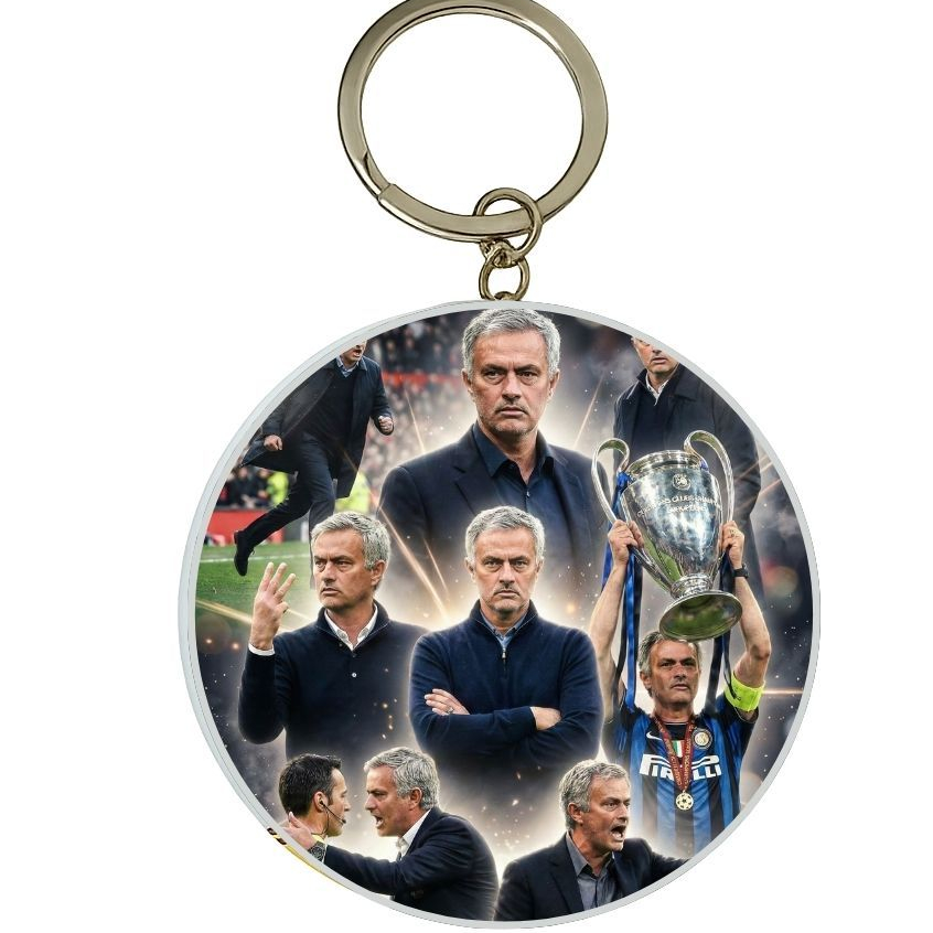 MÓC KHÓA THIẾC IN HÌNH JOSÉ MOURINHO