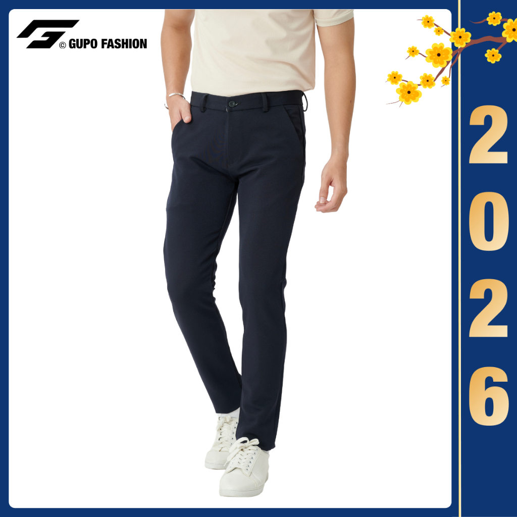 Quần Tây Nam Slimfit Ống Côn Body Quần Âu Cotton Co Giãn 4 Chiều Hàn Quốc Công Sở GUPO - daitay4c