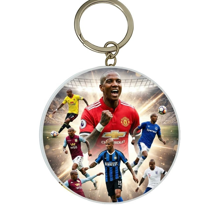 MÓC KHÓA THIẾC IN HÌNH ASHLEY YOUNG