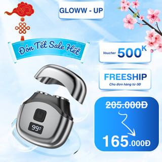  Máy Cạo Râu Điện Mini Lưỡi Dao Nổi 6D Tự Động Mài Sắc Màn Hình LED Pin Sạc Nhanh Type C Dùng 60 Ngày 