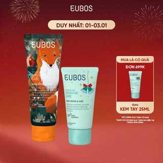  Combo 2 Kem Dưỡng Da Tay và Móng EUBOS Giúp Mềm Mịn Dưỡng Ẩm Phù Hợp Cho Da Nhạy Cảm 25ml Và 75ml 