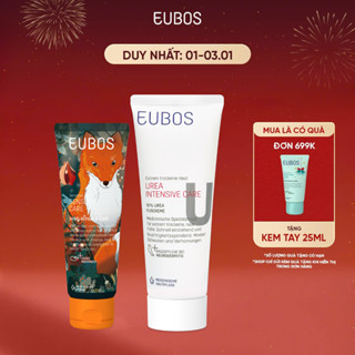  Combo Kem Dưỡng Da Tay EUBOS 75ml Và Kem Nứt Gót Dưỡng Da Chân UREA 10% Foot Cream 100ml Dưỡng Ẩm 
