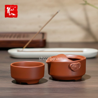 Bộ ấm chén tử sa pha trà Độc ẩm