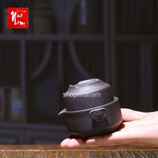 Bộ ấm chén tử sa pha trà Độc ẩm