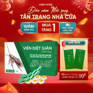 Viên diệt gián sinh học AMB, Viện Hàn lâm khoa học Việt Nam, diệt tận gốc tất cả các loại gián an toàn hiệu quả