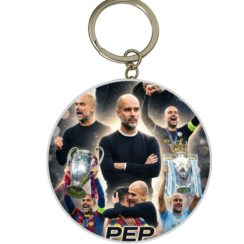 MÓC KHÓA THIẾC IN HÌNH PEP GUARDIOLA