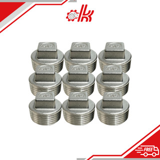 Bít ren ngoài inox 304P- Nút Bịt Ren Ngoài Inox 304 - Ốc Bít Ống Nước