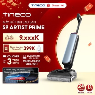  Máy hút bụi lau sàn khô ướt Tineco Floor One S9 Artist Prime  S9 Artist-Lực hút 22000Pa-Điện phân khử khuẩn-Chống rối 