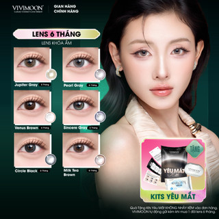  01 chiếc lens khóa ẩm cận Vivimoon 6 tháng 