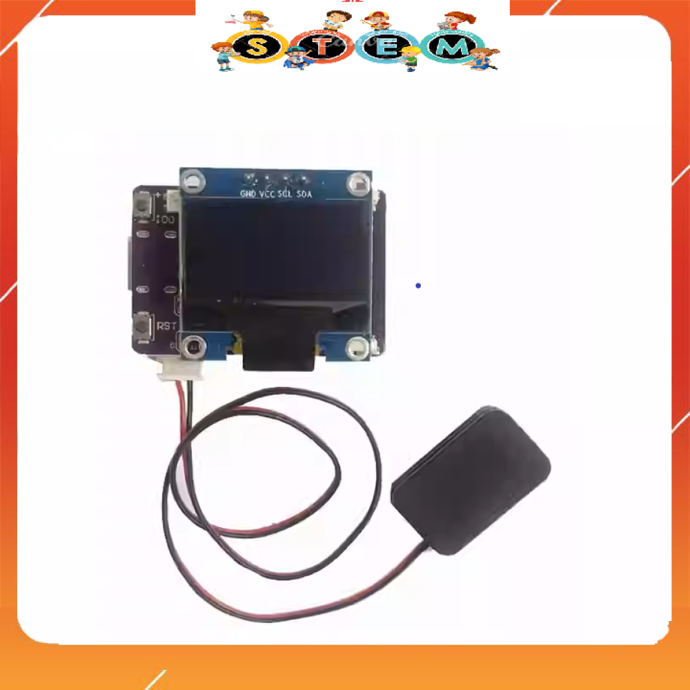 [Stem A-Z][G41] Mạch Phát Triển AI Mini Esp32 N16R8 Esp32-S3 (Có Màn Hình Oled 0.96 Inch Và Loa)