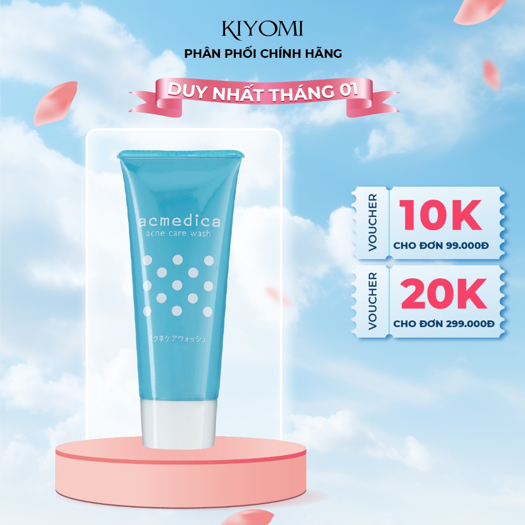 Sữa rửa mặt cho da dầu & mụn Naris Acmedica Acne Care Wash 100gr