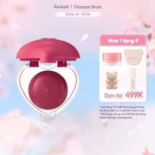   SALE - Đủ màu  Son bùn đa năng trang điểm mắt môi má hồng Dasique Heart Souffle Pot 6.5g 