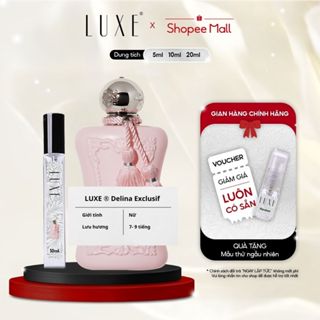  Nước Hoa Nữ chính hãng LUXE PERFUME Delina Exclusif mùi hương ngọt ngào sang trọng 
