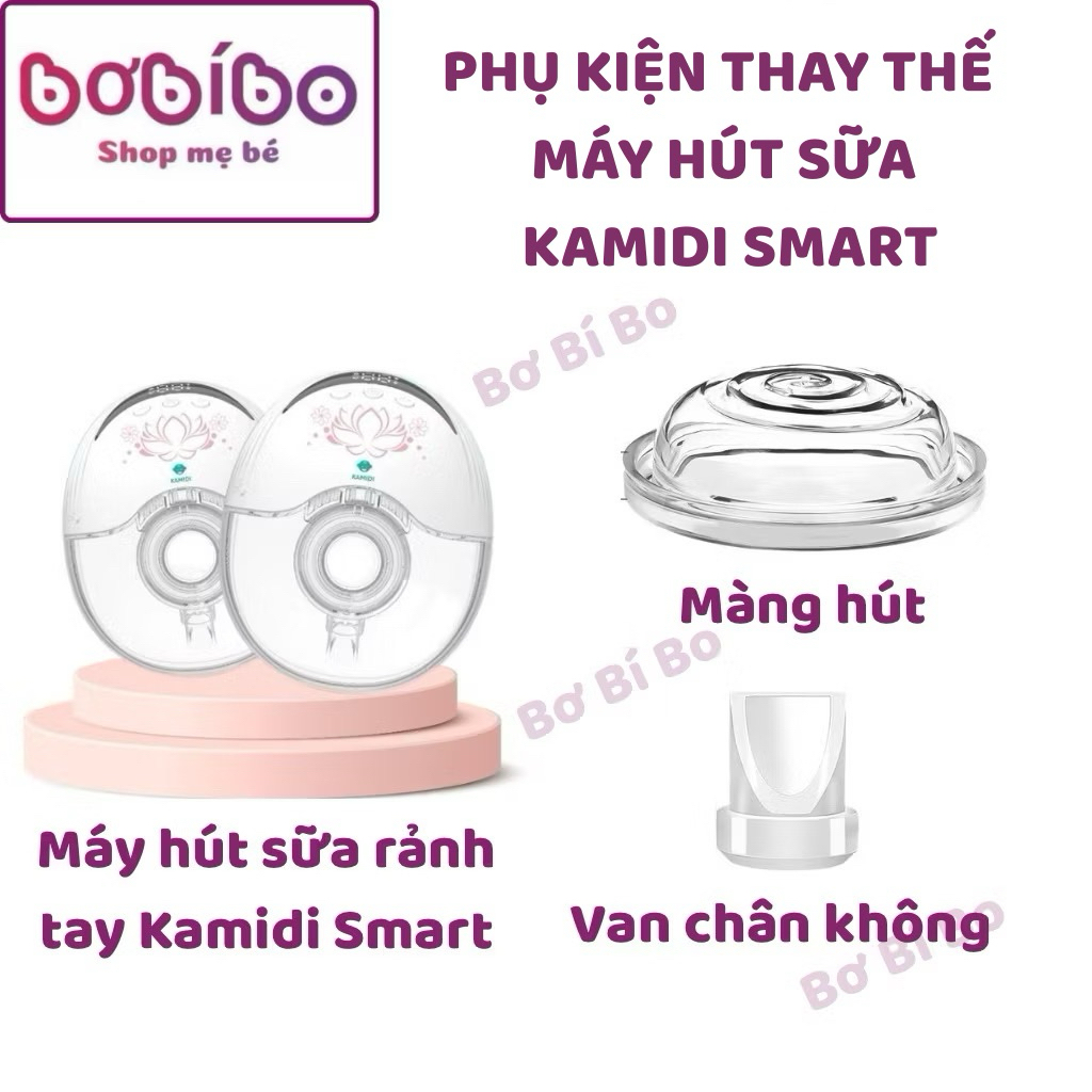 Van chân không và Màng hút máy hút sữa Kamidi smart,màng ngăn máy hút sữa Kamidi - Phụ kiện thay thế
