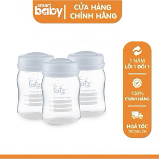  Bộ 3 bình trữ sữa 150ml Fatz Baby FB0120N 