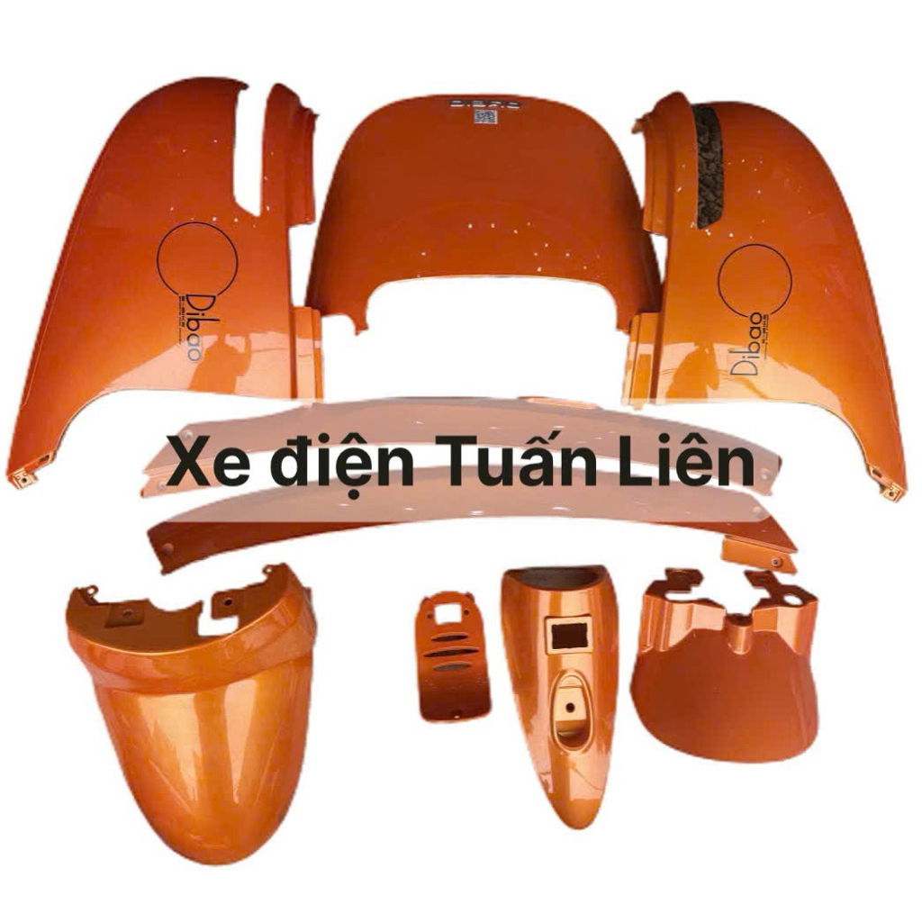 Bộ nhựa ABS gogo Dibao màu cam