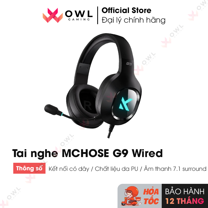 Tai nghe MCHOSE G9 Wired (hàng chính hãng)