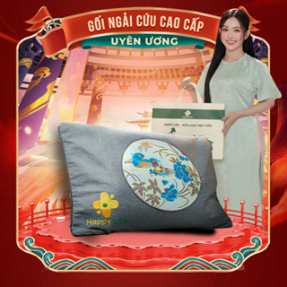  Gối Ngải Cứu Hoàng Thịnh An Cao Cấp Chính Hãng Thảm Điện Đệm Sưởi Ngải Cứu Đông Y Hỗ Trợ Đau Vai Gáy 