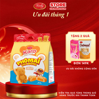  Bánh Karo Gấu Richy - Bánh Chà Bông Nhân Phô Mai Trứng - Date 45 Ngày 