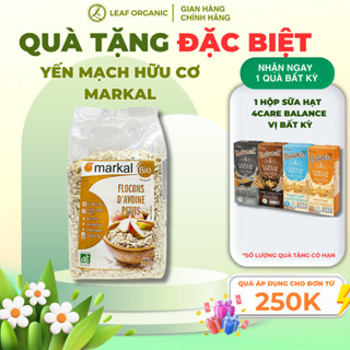 Yến mạch cán mỏng hữu cơ Markal 500g