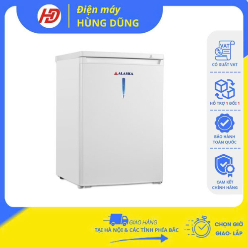 [ SHIP HOẢ TỐC 2H TẠI HÀ NỘI ]Tủ đông đứng Alaska IF-11, 110 lít - Bảo hành chính hãng 24 tháng