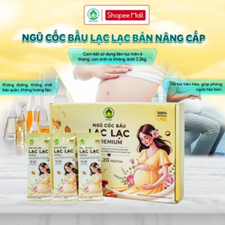 Ngũ Cốc Bầu Lạc Lạc Bản Nâng Cấp Chính Hãng Vị Thơm Ngon, Cung Cấp Dinh Dưỡng Cho Thai Kì Phát Triển