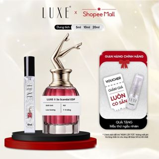  Nước Hoa Nữ chính hãng LUXE Perfume SO SCANDAL mùi hương ngọt ngào quyến rũ 