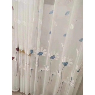 thanh lý rèm vải voan spa 3m cao 2m7 chỉ việc treo.