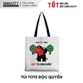 [QUÀ TẶNG KHÔNG BÁN] Túi Tote Tết Bật Sắc - Tết Bật Simplicity tiện lợi đa năng - mẫu ngẫu nhiên
