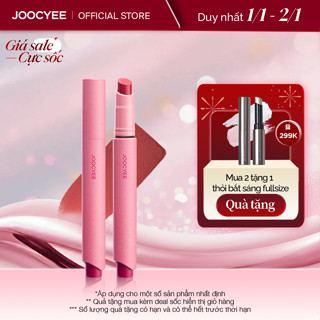  Son Lì JOOCYEE Velvet Rouge Dạng Thỏi Mịn Lì Lâu Trôi Bền Màu Dưỡng Ẩm Lên Màu Chuẩn Tự Nhiên Không Gây Khô Môi 3g 