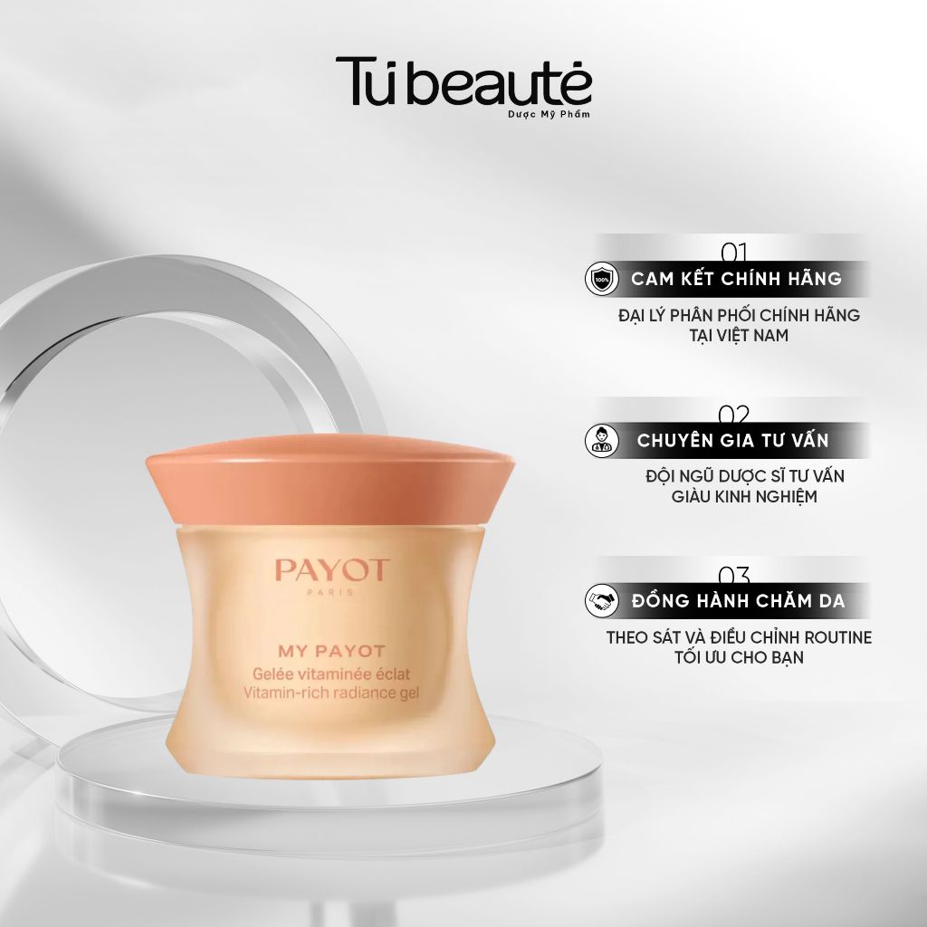 [HÀNG CÔNG TY] Gel Dưỡng Làm Sáng Da Payot My Payot Vitamin-Rich Radiance Gel 50ml