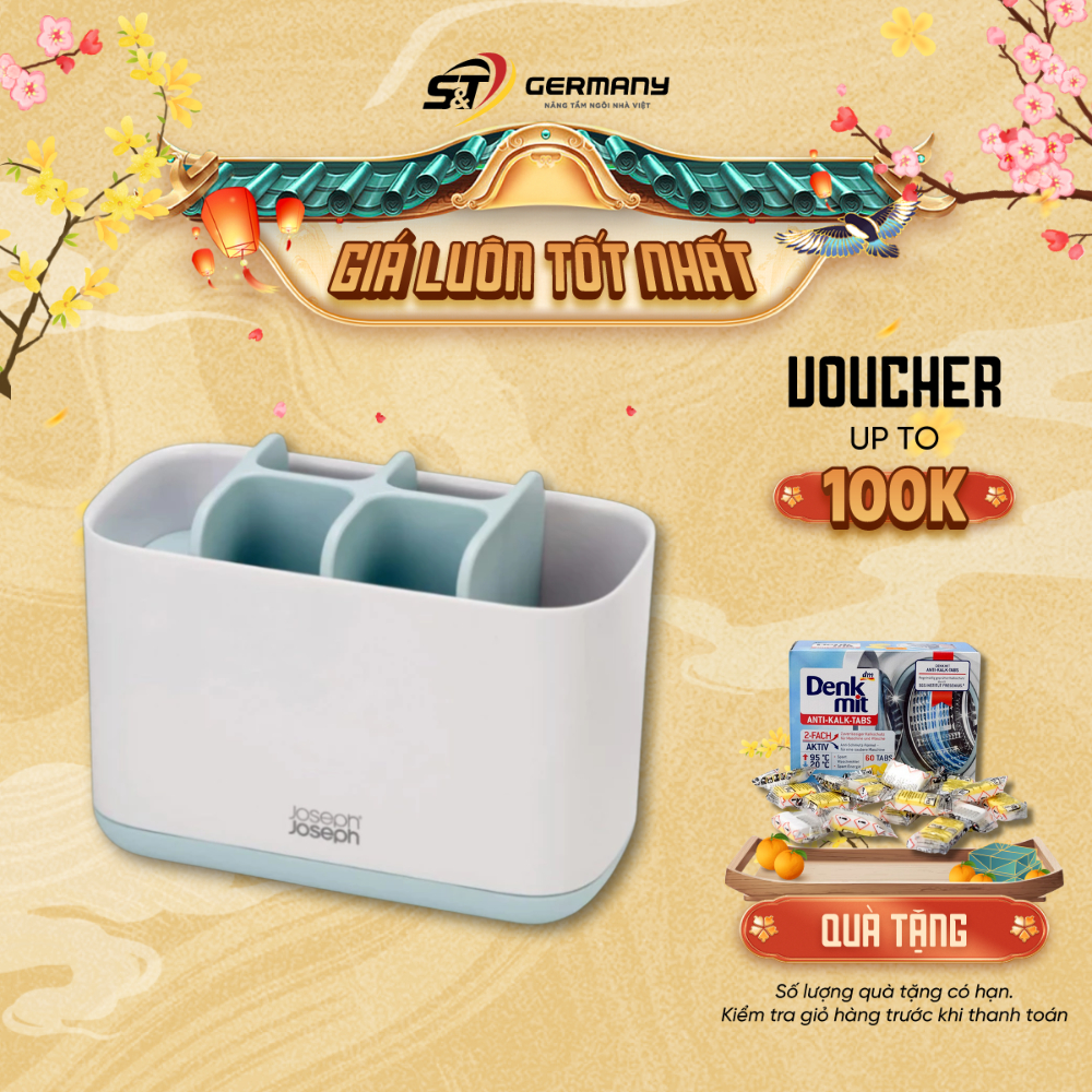 Hộp đựng bàn chải đánh răng Joseph Easy store   nhựa, inox made in Germany GermanySnT HCM