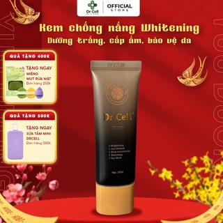  Kem chống nắng whitening cream Drcell dưỡng trắng cấp ẩm bảo vệ da dưới ánh nắng mặt trời 50ml SAN13 