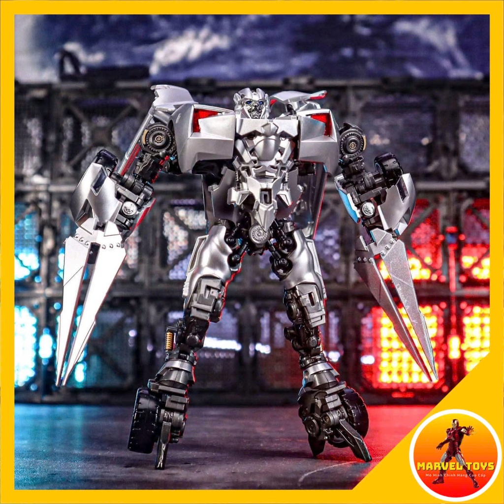 Mô Hình LS08 Sideswipe (Reissue) Bằng Hợp Kim Transformation Robot Biến Hình Xe