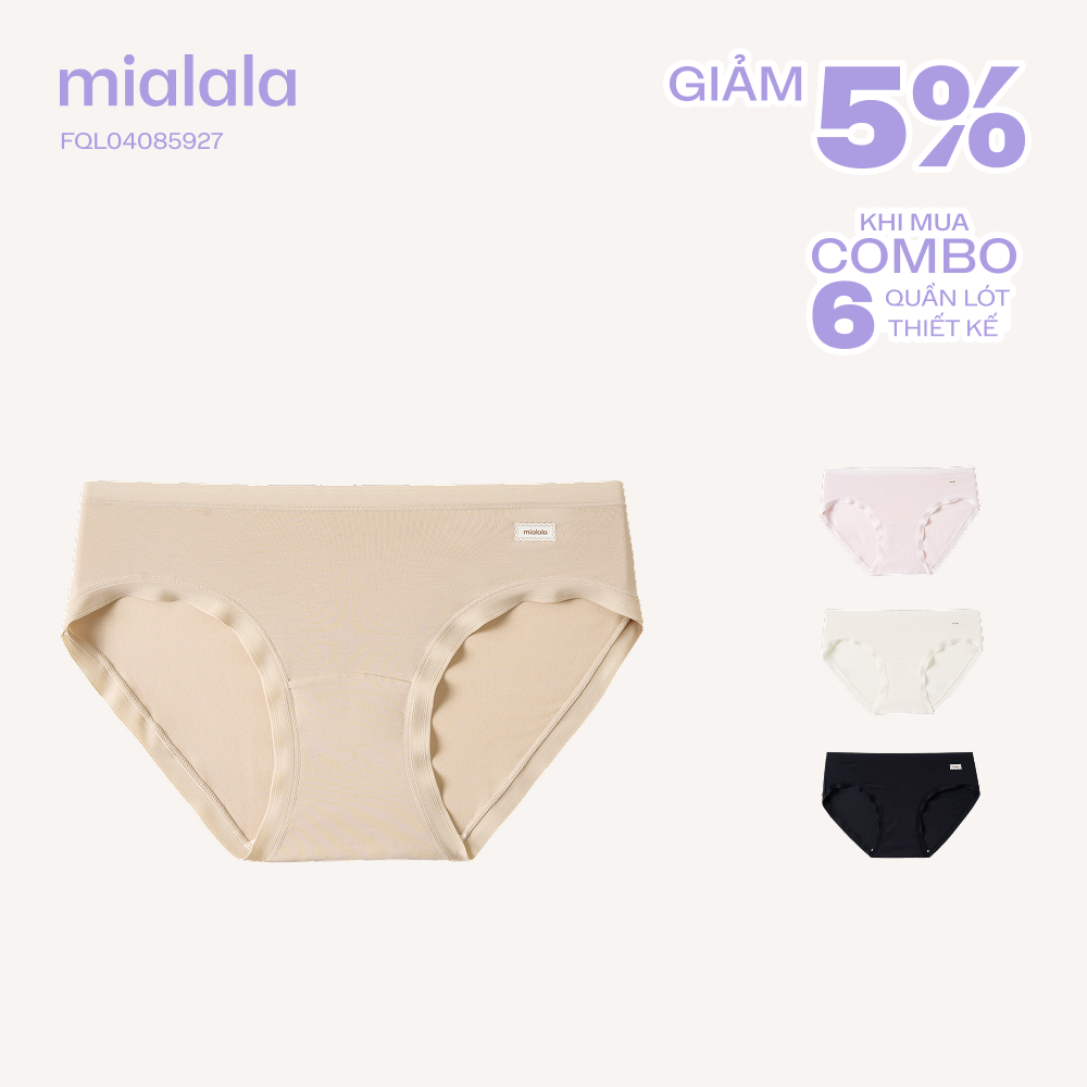 Mialala Quần Lót Nữ Bikini 5927 Chất Liệu Bambo