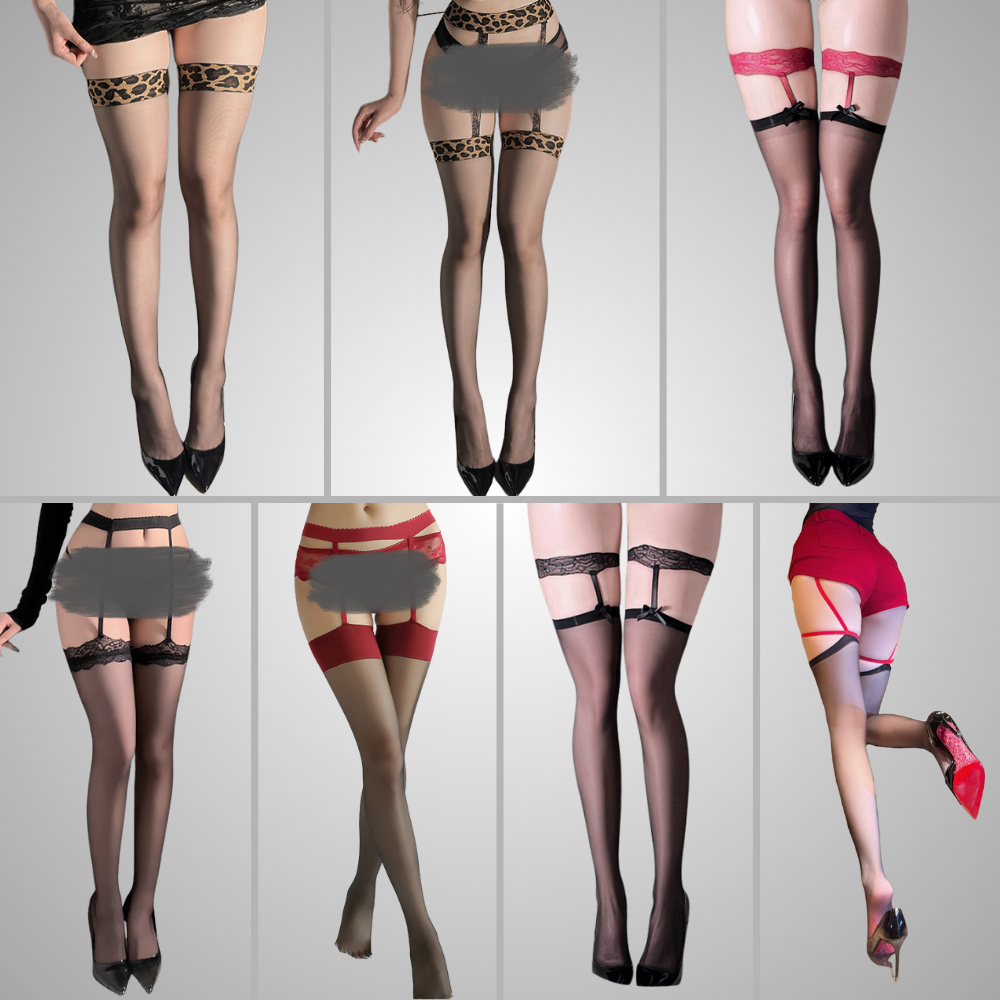 Tất Lưới Đùi Garter Vớ Lưới Quần Tất Lưới Nữ Gợi Cảm Phối Đồ Tổng Hợp Lalahoney | BigBuy360 - bigbuy360.vn