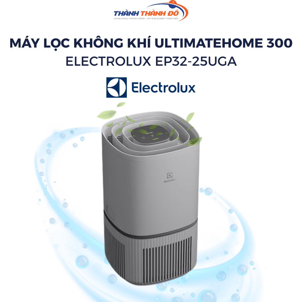 [HỖ TRỢ LẮP ĐẶT] Máy Lọc Không Khí Electrolux EP32-25UGA - Công nghệ 4 lớp lọc - Bảo Hành Chính Hãng