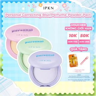  Phấn Phủ Nén Siêu Mịn Hương Nước Hoa Daiso IPKN Personal Perfume Powder Tone Correcting Blur Pact 5.5 9g 